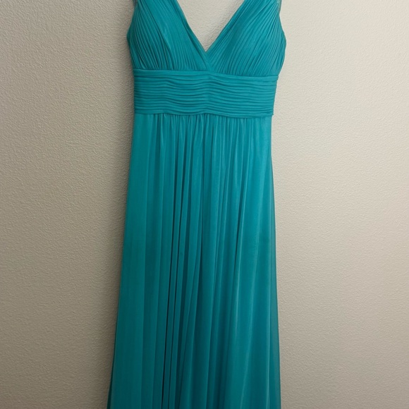 Betsy Adam Teal Dress - Picture 1 of 5